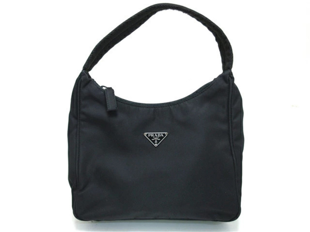 Prada Tessuto Handbag Black